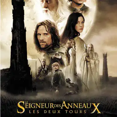 Affiche du Seigneur des Anneaux : Les deux tours