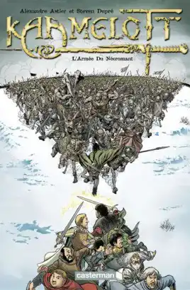 Couverture de la BD Kaamelott : l'armée du Nécromant