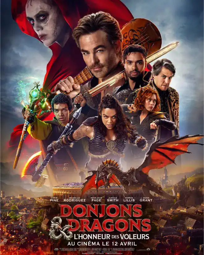 Affiche de Donjons et Dragons : l’Honneur des voleurs