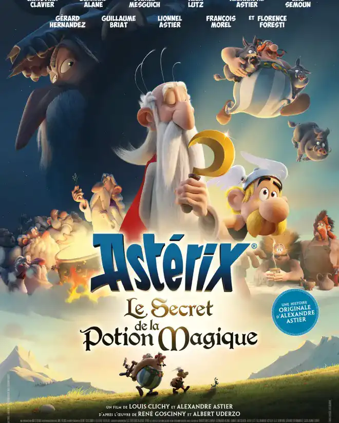 Affiche d'Astérix et le Secret de la Potion Magique